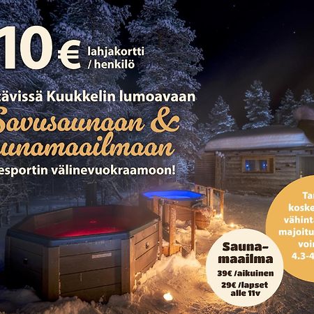 Kuukkeli Saariselkae Inn Kültér fotó